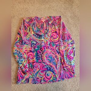 Lilly Pulitzer Size XS Multicolor‎ Top
